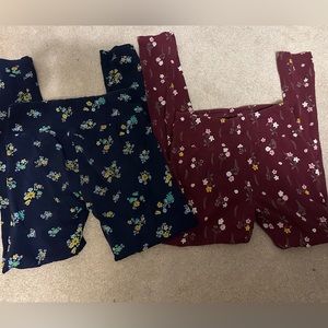 Justice leggings size 12-14